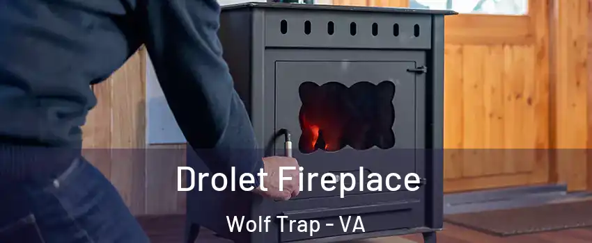 Drolet Fireplace Wolf Trap - VA