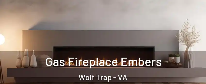  Gas Fireplace Embers Wolf Trap - VA