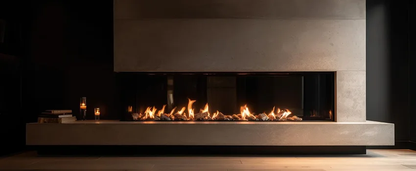 Gas Fireplace Ember Bed Design Services in Wolf Trap, Virginia