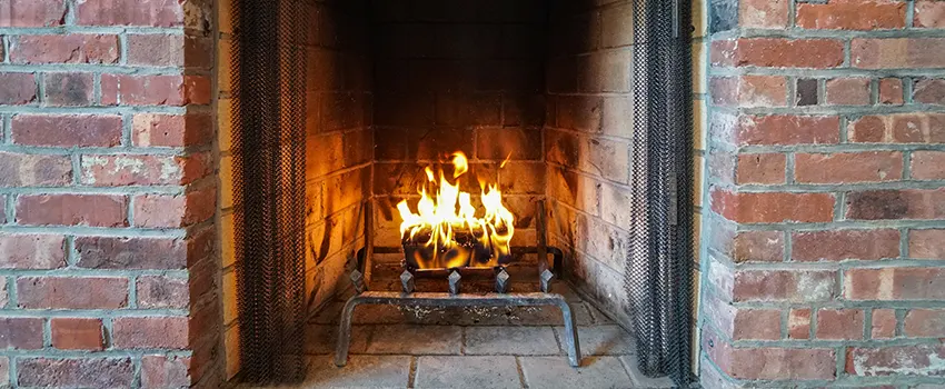 Repairing Damaged Fireplace Tiles in Wolf Trap, Virginia