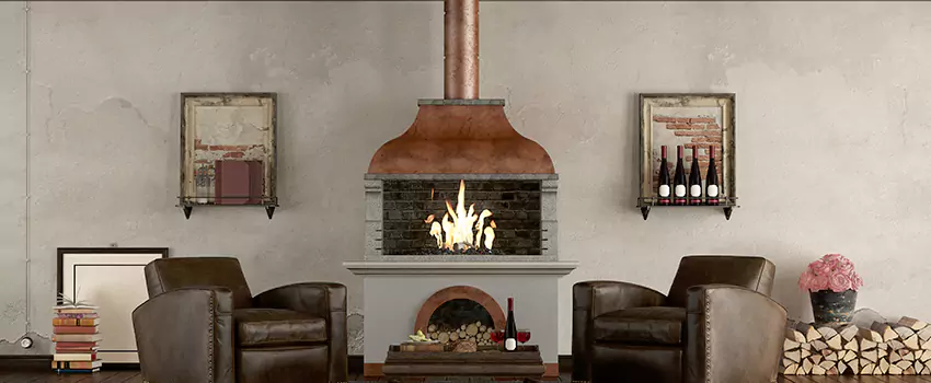 Thelin Hearth Products Providence Pellet Insert Fireplace Installation in Wolf Trap, VA