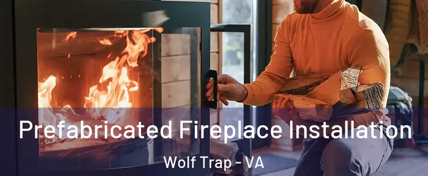  Prefabricated Fireplace Installation Wolf Trap - VA